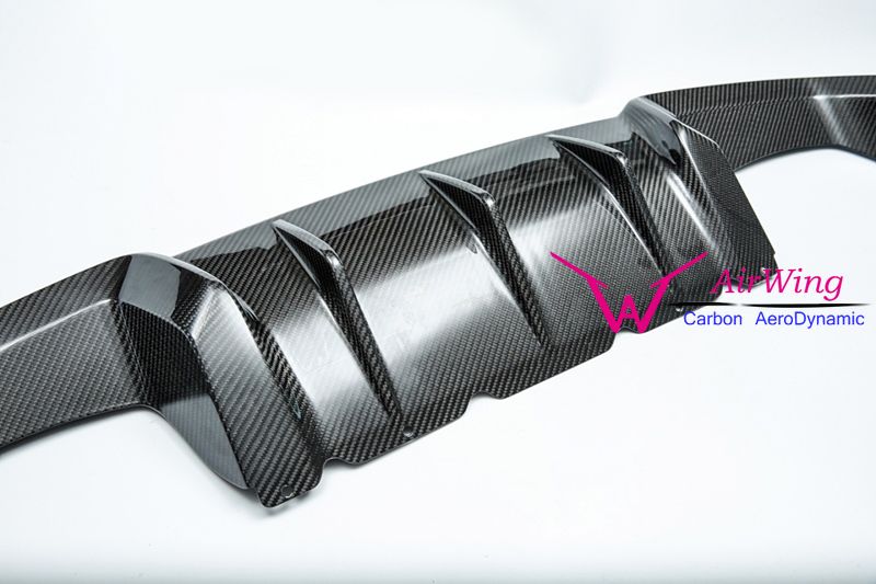 F87 M2 - Performance style Carbon Rear Diffuser 3